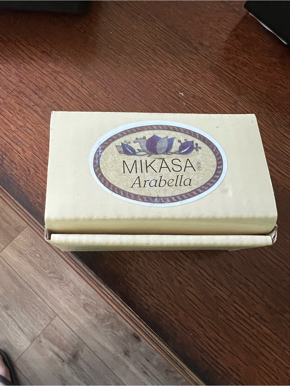 Mikasa Arabella Decorative Napkin holders - set of 4 new in box